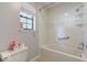 Clean bathroom with a shower/tub combo at 7932 Eagle Valley Pass, Indianapolis, IN 46214