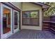 Deck with door leading to interior at 7932 Eagle Valley Pass, Indianapolis, IN 46214