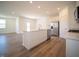 Modern kitchen with stainless steel appliances and white cabinetry at 231 Lar Lan Dr, Danville, IN 46122