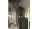 Basement with water heater, water softener, and plumbing at 431 Vestal Rd, Plainfield, IN 46168