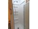 Shower stall with tiled floor and safety bar at 431 Vestal Rd, Plainfield, IN 46168