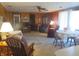 Spacious living room featuring a sitting area and dining space at 610 W Monroe St, Alexandria, IN 46001