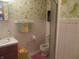 Clean bathroom with shower and updated vanity at 610 W Monroe St, Alexandria, IN 46001