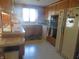 Cozy kitchen with wood cabinets and modern appliances at 610 W Monroe St, Alexandria, IN 46001