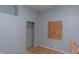 A bedroom needing renovation; walls and floors unfinished at 2363 N Gale St, Indianapolis, IN 46218