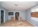 Living room undergoing renovations at 2363 N Gale St, Indianapolis, IN 46218
