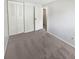 Simple bedroom with neutral walls and carpet at 2647 Sheffield Dr, Indianapolis, IN 46229