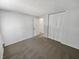 Simple bedroom with neutral walls and carpet at 2647 Sheffield Dr, Indianapolis, IN 46229
