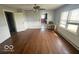 Hardwood floors and view into the kitchen area at 1452 E Sr 234, Greenfield, IN 46140
