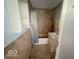 Clean bathroom with shower/tub and tile at 1452 E Sr 234, Greenfield, IN 46140