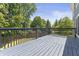 Enjoy the view from this large deck at 9259 Oak Knoll Ln, Fishers, IN 46037