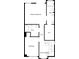 Second floor layout features primary bedroom with ensuite bath, additional bedroom, and hall bath at 3213 Oceanline E Dr, Indianapolis, IN 46214