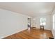 Bright living room with hardwood floors and large windows at 5648 N Keystone Ave, Indianapolis, IN 46220
