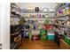 Well-organized pantry with ample shelving for food storage at 1569 Tupelo Dr, Greenfield, IN 46140