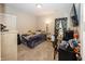 Cozy bedroom with a full-size bed and desk area at 1569 Tupelo Dr, Greenfield, IN 46140