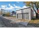 Detached garage with double doors at 417 E Morris St, Indianapolis, IN 46225