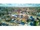 Aerial view of house and neighborhood at 385 S Arlington Ave, Indianapolis, IN 46219