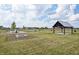 Pavilion and fire pit in Quail West community at 2081 Covey Dr, Danville, IN 46122