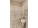 Bathroom with shower/tub combo and tile floor at 10257 Meadow Path Ln, Indianapolis, IN 46239
