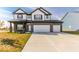 Two story home, 3-car garage, brick exterior at 10257 Meadow Path Ln, Indianapolis, IN 46239