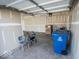 Attached garage with ample storage space and a finished interior at 10257 Meadow Path Ln, Indianapolis, IN 46239