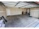 Attached garage with ample storage space and a finished interior at 10257 Meadow Path Ln, Indianapolis, IN 46239