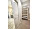 Well-organized closet with shelves for storage at 2170 Galleone Way, Plainfield, IN 46168