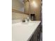 Modern bathroom vanity with quartz countertop and brushed nickel faucet at 2170 Galleone Way, Plainfield, IN 46168