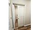 White pocket door leading to laundry or storage area at 2170 Galleone Way, Plainfield, IN 46168