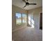 Spacious bedroom with neutral carpeting, ceiling fan, and large windows at 2170 Galleone Way, Plainfield, IN 46168