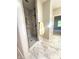 Large walk-in shower with marble tile and glass enclosure at 2170 Galleone Way, Plainfield, IN 46168