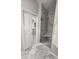 Spa-like bathroom with a large glass shower and bench at 2170 Galleone Way, Plainfield, IN 46168