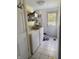 Bright laundry room with washer, dryer, and exterior access at 108 W 650 South, Pendleton, IN 46064
