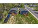 Aerial view of two houses with decks at 3006 N Olney St, Indianapolis, IN 46218