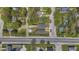 Aerial view of two new houses at 3006 N Olney St, Indianapolis, IN 46218