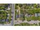 Aerial view of two new houses at 3006 N Olney St, Indianapolis, IN 46218