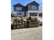 Two story home with gray siding and sod at 525 Schmitt Rd, Indianapolis, IN 46239
