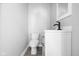 Clean bathroom with white vanity and modern fixtures at 1472 N Grant Ave, Indianapolis, IN 46201