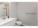 Clean bathroom with white vanity and a shower/tub combo at 750 Keck Way, Westfield, IN 46074
