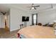 Spacious bedroom with large TV and access to hallway at 750 Keck Way, Westfield, IN 46074