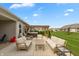 Patio with hot tub, seating, and pergola at 750 Keck Way, Westfield, IN 46074