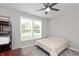 Bright bedroom with large window, and plenty of natural light at 750 Keck Way, Westfield, IN 46074