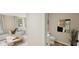 Small bathroom with toilet and sink at 5736 Birtz Rd, Indianapolis, IN 46216