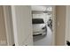 Two-car garage with Tesla and SUV at 5736 Birtz Rd, Indianapolis, IN 46216