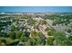 Aerial view of a neighborhood, showcasing the property's location among other homes at 1131 S East St, Lebanon, IN 46052