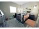 Cozy bedroom with a double bed, plush rug, and modern decor at 4270 Victoria Ln, Avon, IN 46123