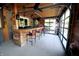 Relax in this fun game room with a tiki bar and seating at 4270 Victoria Ln, Avon, IN 46123