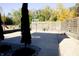 Outdoor basketball court with modern fencing in a landscaped backyard at 4270 Victoria Ln, Avon, IN 46123