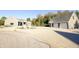 Aerial view of house and detached garage at 4270 Victoria Ln, Avon, IN 46123