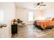 Well-lit bedroom with a comfortable bed and ample space at 1431 Coen Ct, Columbus, IN 47201